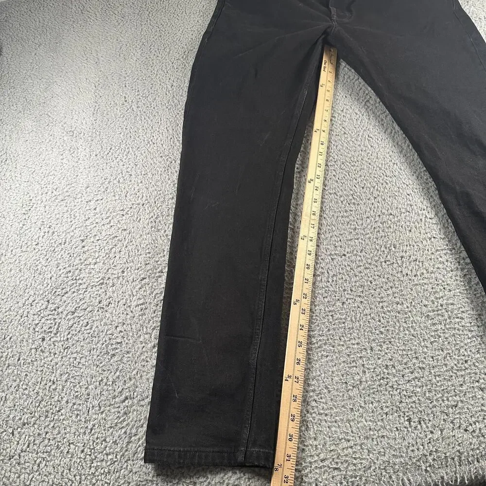 Buck Mason Ford Standard 13oz Jeans Mens 36x34 Black Slim Tapered Button Fly